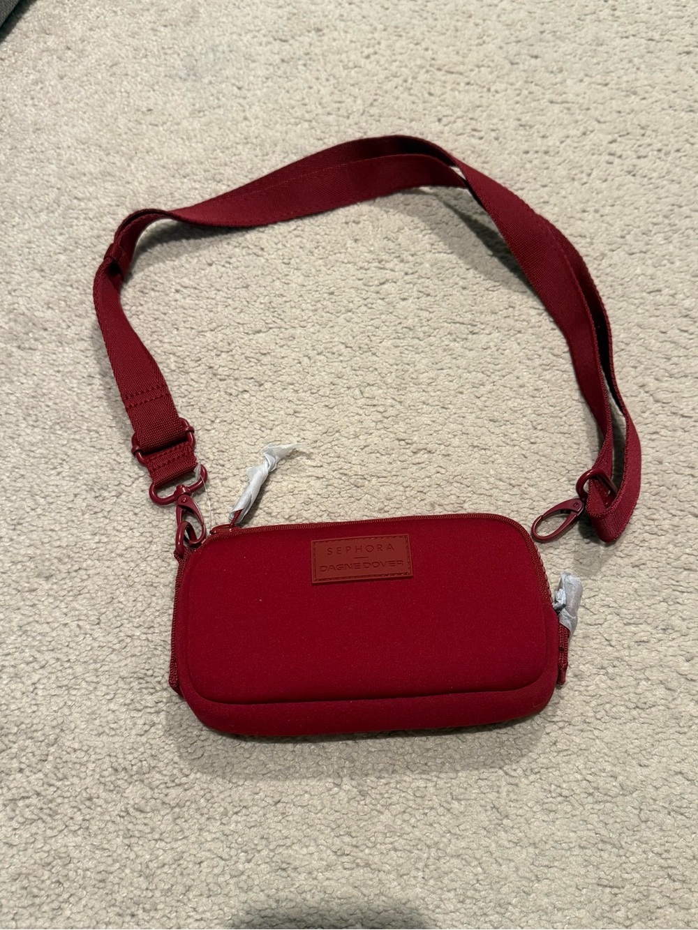 Dagne Dover x Sephora Red Crossbody Camera Bag